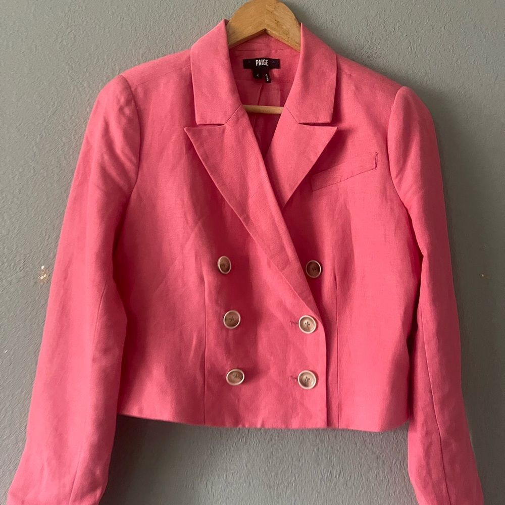 Paige Eclipse Double Breasted Blazer - image 8